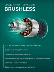 ЗУБР 40 В (2x20В), 400 мм, 2 АКБ LMS (4 Ач), газонокосилка аккумуляторная бесщеточная (ГКЛ-4040-42) zb  гкл-4040-42
