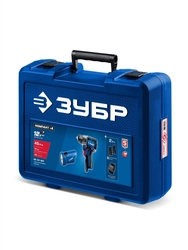 ЗУБР КОМПАКТ #4, набор: дрель-шуруповерт + LED фонарь, BRUSHLESS, 12 В, 45 Н·м, 2 АКБ тип Т7 (2 А·ч), кейс, Профессионал (DB-121-22F) zb  db-121-22f