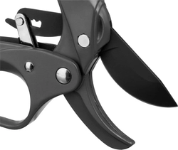 GRINDA  P-33, 200 мм, закаленная сталь, с храповым механизмом, алюминиевые рукоятки с эфесом, контактный секатор, PROLine (423433) 423433