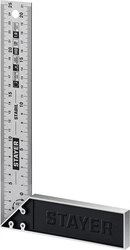 STAYER 250 мм, столярный угольник, Professional (3431-25) zb  3431-25_z02