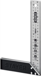 STAYER 250 мм, столярный угольник, Professional (3431-25) zb  3431-25_z02