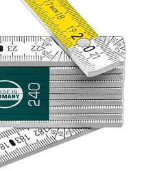 KRAFTOOL PRO-90 Kontakt, 2.4 м, профессиональный складной деревянный метр (34729) zb  34729