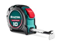 KRAFTOOL AutoStop 10м х 25мм, профессиональная рулетка с автостопом (3412-10-25) zb  3412-10-25_z01