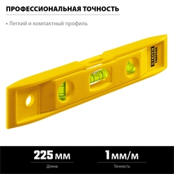 STAYER TORPEDO, 225 мм, короткий магнитный уровень (3454) zb  3454_z02