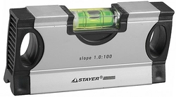 STAYER Mini, 2.0:100, уровень, Professional (34732-2,0) zb  34732-2,0
