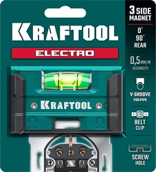 KRAFTOOL Electrо 76 мм, магнитный уровень (34786) zb  34786