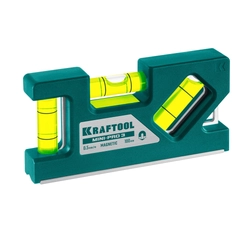 KRAFTOOL Mini-Pro 3, 100 мм, магнитный компактный уровень (34861-010) zb  34861-010