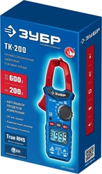 ЗУБР ТК200 Цифровые токовые клещи (59828) zb  59828