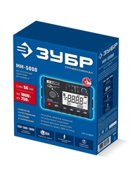 ЗУБР ММ-5000 цифровой мегаомметр, Профессионал (59847) zb  59847