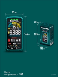 KRAFTOOL KMS-10 смарт-мультиметр цифровой (59872) zb  59872