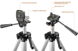 ЗУБР КРЕСТ 2D, №2, 20 - 70 м, лазерный нивелир, Профессионал (34907-2) zb  34907-2