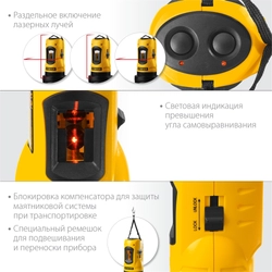 STAYER 10 м, лазерный нивелир, Professional (34960-H2) zb  34960-h2