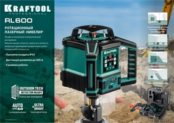 KRAFTOOL RL600, 600 м, ротационный лазерный нивелир (34600) zb  34600_z01