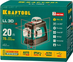 KRAFTOOL LL 3D, лазерный нивелир (34640) zb  34640_z01
