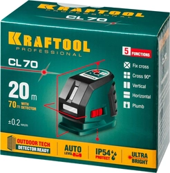 KRAFTOOL CL-70, лазерный нивелир (34660) zb  34660