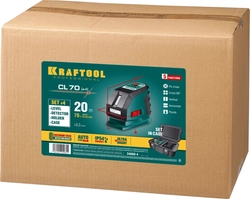 KRAFTOOL CL-70 #4, лазерный нивелир (34660-4) zb  34660-4