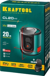 KRAFTOOL CL 20 #2, лазерный нивелир (34700-2) zb  34700-2