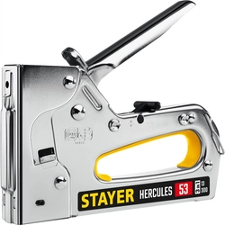 STAYER HERCULES-53, тип 53 (A/10/JT21) 23GA (6 - 14 мм)/13/300, стальной рессорный степлер, Professional (31519) zb  31519