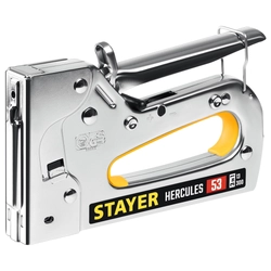 STAYER HERCULES-53, тип 53 (A/10/JT21) 23GA (6 - 14 мм)/13/300, стальной рессорный степлер, Professional (31519) zb  31519