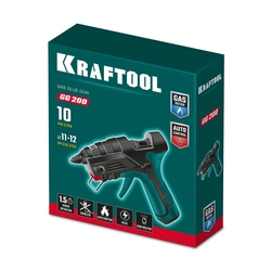 KRAFTOOL GG-200, 11 мм 200°C, термоклеящий газовый пистолет (55524) zb  55524