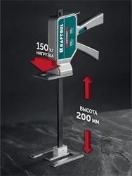 KRAFTOOL EXTREM 150 кг, 200 мм подъем, усиленный алюминиевый корпус, закаленная стальная рейка, подъемник универсальный (33263) zb  33263