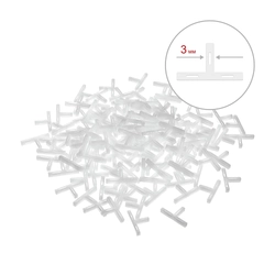 ЗУБР 3 мм, 150 шт, Т-образные, крестики для плитки (33813-3) zb  33813-3