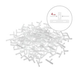 ЗУБР 4 мм, 100 шт, Т-образные, крестики для плитки (33813-4) zb  33813-4