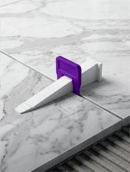STAYER СВП TileFix, комплект: 1,5 мм, зажим + клин, 50 + 50 шт, система выравнивания плитки ″ворота″ (33842-H50) zb  33842-h50