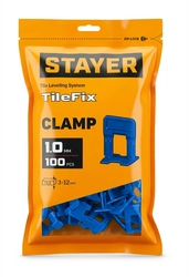 STAYER СВП TileFix, 1,0 мм, 100 шт, система выравнивания плитки ″ворота″ (33845-100) zb  33845-100