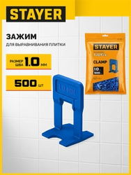 STAYER СВП TileFix, 1,0 мм, 500 шт, система выравнивания плитки ″ворота″ (33845-500) zb  33845-500