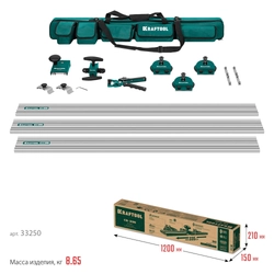 KRAFTOOL CS-335, до 3,35 м, система для сухой резки крупноформатной плитки (33250) zb  33250