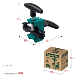 KRAFTOOL усиленный разделитель плитки (33250-1) zb  33250-1