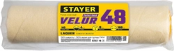 STAYER VELUR, 48 х 180 мм, бюгель 8 мм, ворс 4 мм, 50% акрил, 50% шерсть, для лаков и эмалей, малярный ролик, Professional (0232-18) zb  0232-18_z01