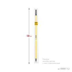 STAYER FIBER-ONE 1,18 м, фиберглассовый стержень-удлинитель, Professional (05681-1.2) zb  05681-1.2