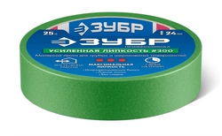 ЗУБР №300 24 мм х 25 м, для грубых и шероховатых поверхностей, малярная лента, Профессионал (12143-24) zb  12143-24