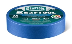 KRAFTOOL #100 Perfect 25 мм х 30 м, для гладких и шероховатых поверхностей, малярная лента (12101-25) zb  12101-25