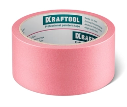 KRAFTOOL #200 Delicate 48 мм х 30 м, для деликатных и недавно окрашенных поверхностей, малярная лента (12102-48) zb  12102-48