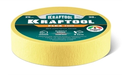 KRAFTOOL #500 Flex 25 мм х 30 м, для изогнутых линий, малярная лента (12105-25) zb  12105-25
