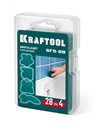 KRAFTOOL SFS-28 набор специальных шпателей для формирования швов герметика (10121-H4) zb  10121-h4
