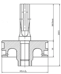 ЗУБР SN34-90, сменный боек для нейлера 31924, Профессионал (31924-PK) zb  31924-pk