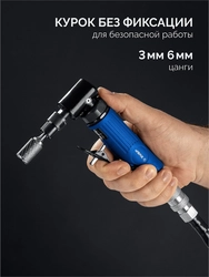 ЗУБР угловая цанговая пневмошлифмашина, ПРОФЕССИОНАЛ (64337) zb  64337