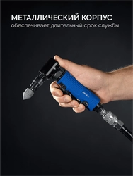 ЗУБР набор в кейсе: угловая цанговая пневмошлифмашина, 10 шарошек и оснастка, ПРОФЕССИОНАЛ (64337-H) zb  64337-h