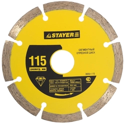 STAYER 105 мм, (22.2 мм, 7 х 1.8 мм), сегментный алмазный диск (3660-105) zb  3660-105