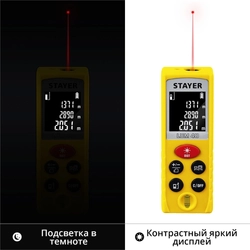STAYER  40 м, лазерный дальномер, Professional (34956) 34956