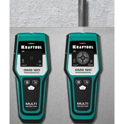 KRAFTOOL  GMS 120, ЖК дисплей, универсальный детектор (45298) 45298
