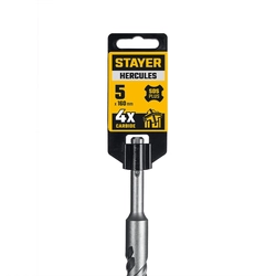 STAYER HERCULES-4Х 5x160 мм, SDS-plus бур (29290-160-05) zb  29290-160-05