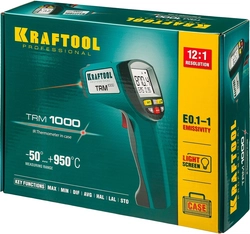 KRAFTOOL  TRM-1000, -30° +950°С, пирометр инфракрасный (45703-950) 45703-950