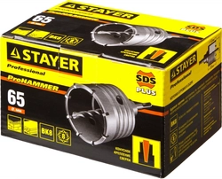 STAYER 65 мм, SDS - Plus, 8T, коронка по бетону с оснасткой (29190-65) zb  29190-65_z01