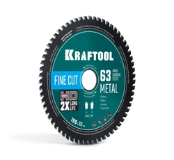 KRAFTOOL Metal Cut 190 х 30 мм, 63Т, диск пильный по металлу и стали (36954-190-30-63) zb  36954-190-30-63