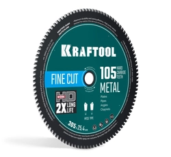 KRAFTOOL Metal Cut 305 х 25.4 мм, 105Т, диск пильный по металлу и стали (36954-305-25.4-105) zb  36954-305-25.4-105